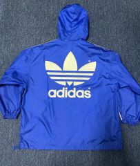 adidas 日本製 デデカ、トレホイル ジップナイロンジャケット - メルカリ