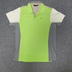 マンシングウェア カラー バイカラー 半袖 カラーTシャツ (M)
