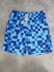 ナイキ ハーフパンツ ボードショーツ スイムショーツ CHECK ブルー L