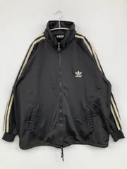 adidas アディダス ジャージ/トラックジャケット L ブラック