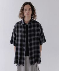 RHC テンセル オンブレチェック ショートスリーブシャツ - メルカリ