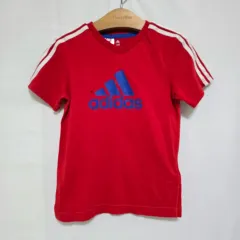 アディダス レッド 半袖 Tシャツ キッズ 3-4歳 0728