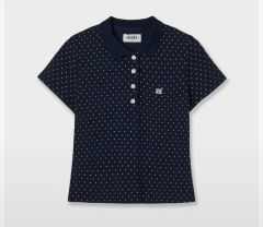 aeae ドット PK Tシャツ ブラック - メルカリ
