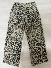 未使用品Oblada FINE PANTS レオパード ヒョウ柄 M ブラウン - メルカリ