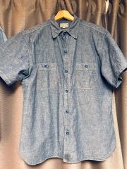 LYBRO NIGEL CABOURN ベースボールシャツ 46 シャンブレー - メルカリ