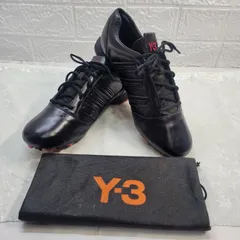 【Y-3】レザー スパイクシューズ 24.0cm ブラック ヨウジヤマモト adidas 袋付き《0502-01》のサムネイル