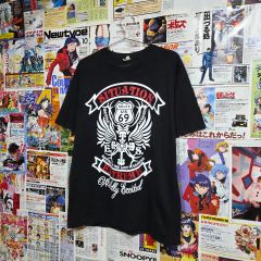 美品】VANSON フライングスカル M-65 シャツジャケット タイガーカモ