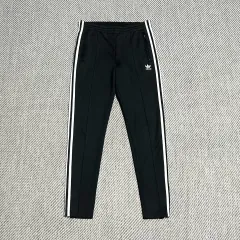 S adidas アディダス スーパースター 黒/白 トラックパンツ