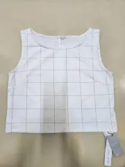 日本ブランド CECIL McBEE クロップド ノースリーブTシャツ