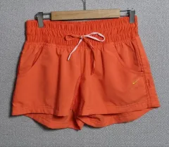 実寸 M (66) NIKE オレンジ ウーブン ショーツ ハーフパンツ