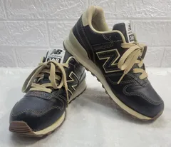 newbalance 368 W368LBK 23cm ブラック ベージュ レザー レディース スニーカー ニューバランス 2E《0502-03》