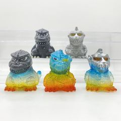 全10種セット コンプ ゴジラ ミニソフビクロニクル Steel Beast - メルカリ