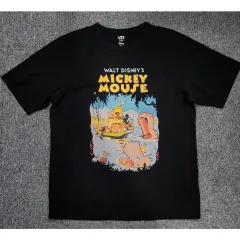ユニクロ x ディズニー ミッキーマウス グラフィック 半袖 Tシャツ M
