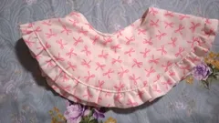 【ハンドメイド】スタイ◆リボン柄ガーゼ