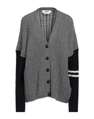 エムエスジイエム レディース ニット カーディガン MSGM カーディガン Gray グレーのサムネイル
