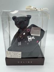 CELINE セリーヌ テディベア（ブラック） ぬいぐるみ ＆ハンドタオル