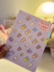 リラックマ 3段ポケット A5 ファイル