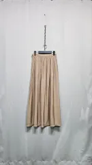 ウエスト後ろゴム ロング丈スカート