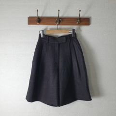 PUTUMAYO レイヤード風ロールアップショートパンツ （ブラック