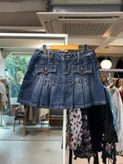 ANDERSSON BELL レイヤードデニムプリーツスカート 36 ANDERSSON BELL レイヤードデニムプリーツスカート 36 - メルカリ