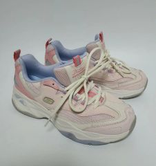 SKECHERS パール装飾 スニーカー ピンク37 - メルカリ