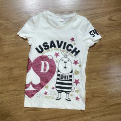 MA＊RS UネックTシャツ クリスタルテディーベア 姫ギャル | Mercari