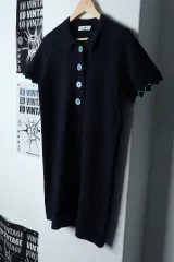 W(M) ブランド ヴィンテージ 半袖 カラ Tシャツ SANDRO ONE PIECE -13561のサムネイル