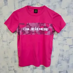 アイダー キッズ ビックロゴ 機能性 半袖Tシャツ 130
