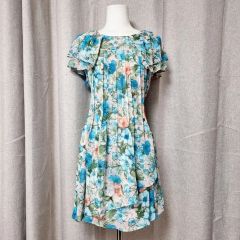 芸能人着用】グレースコンチネンタル☆ボウタイ シフォン セットアップ
