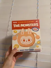 ポップマート ラブブ ポップアップ ポーチ グリーン