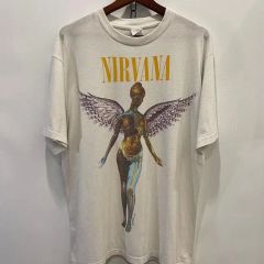 NIRVANA／ニルヴァーナ／エンジェルデザイン／TシャツXL - メルカリ