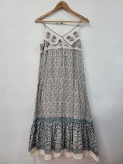 VOLCOM マキシードレス ローズ柄 ワンピース - メルカリ