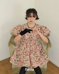 美品❗️tsuru by mariko lapin pink ブラウス - メルカリ