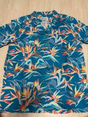 実寸XL 50s 激レア蝶柄 ALOHA SHIRT HANDSCREEN - メルカリ