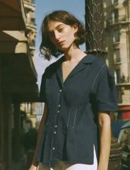 TELOPLAN Porter Shirt ショート丈ハーフスリーブシャツ美品 TELOPLAN Porter Shirt ショート丈ハーフスリーブシャツ美品 - メルカリ