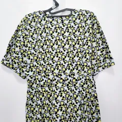 1229 mimickmiel コットン パータン ONE PIECE S サイズ