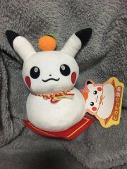 ピカチュウ 鏡餅 ぬいぐるみ ポケモンセンター - メルカリ