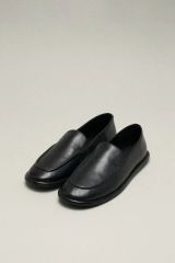 shiun LEATHER SQUARE MULE - メルカリ