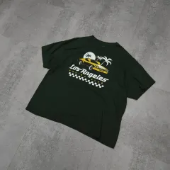 ヴィンテージ レーシング プリンティング 半袖 Tシャツ
