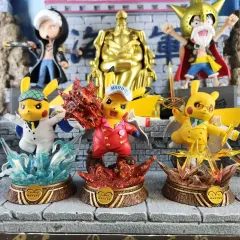 ピカチュウ 삼대장 レジン フィギュア