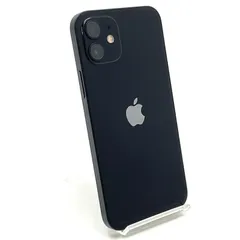【全額返金保証】【最速発送】 iPhone 12 128GB ブラック docomo SIMフリー 白ロム 美品 動作確認済 79%