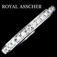 Pt900 ロイヤルアッシャー ダイヤモンド 0.46ct リング 11号 - メルカリ