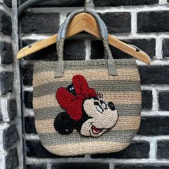 ☆BEAMS BOY Disney かごバッグ ビーズ刺繍☆ - メルカリ