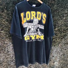 90s 激レア LORDS GYM ローズジム ジーザス Tシャツ - メルカリ