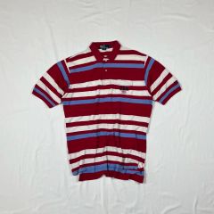 Supreme ストライプポロシャツ 赤/白 24SS Sサイズ - メルカリ