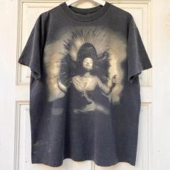 XXXTENTACION Tシャツ ブラック サイズM ウォッシュド加工 - メルカリ