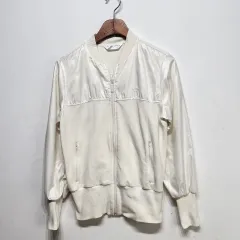 アディダス adidas ジャージ トレーナー トラックジャージ ジャケット ウィメンズ 白 S