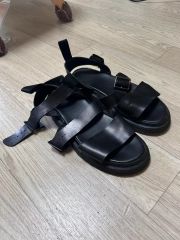 FOOTWORKS フットワークス レザーサンダル COMOLI 24 - メルカリ
