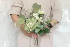 ウエディングブーケ 前撮り 結婚式 造花 ブーケ