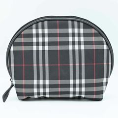 Burberry チェック柄ポーチ - メルカリ